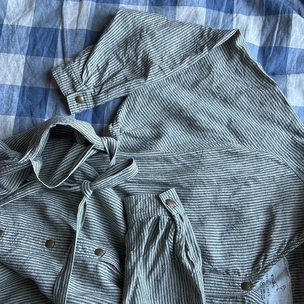 notPERFECTLINEN shirt dress - Picture 4 of 8